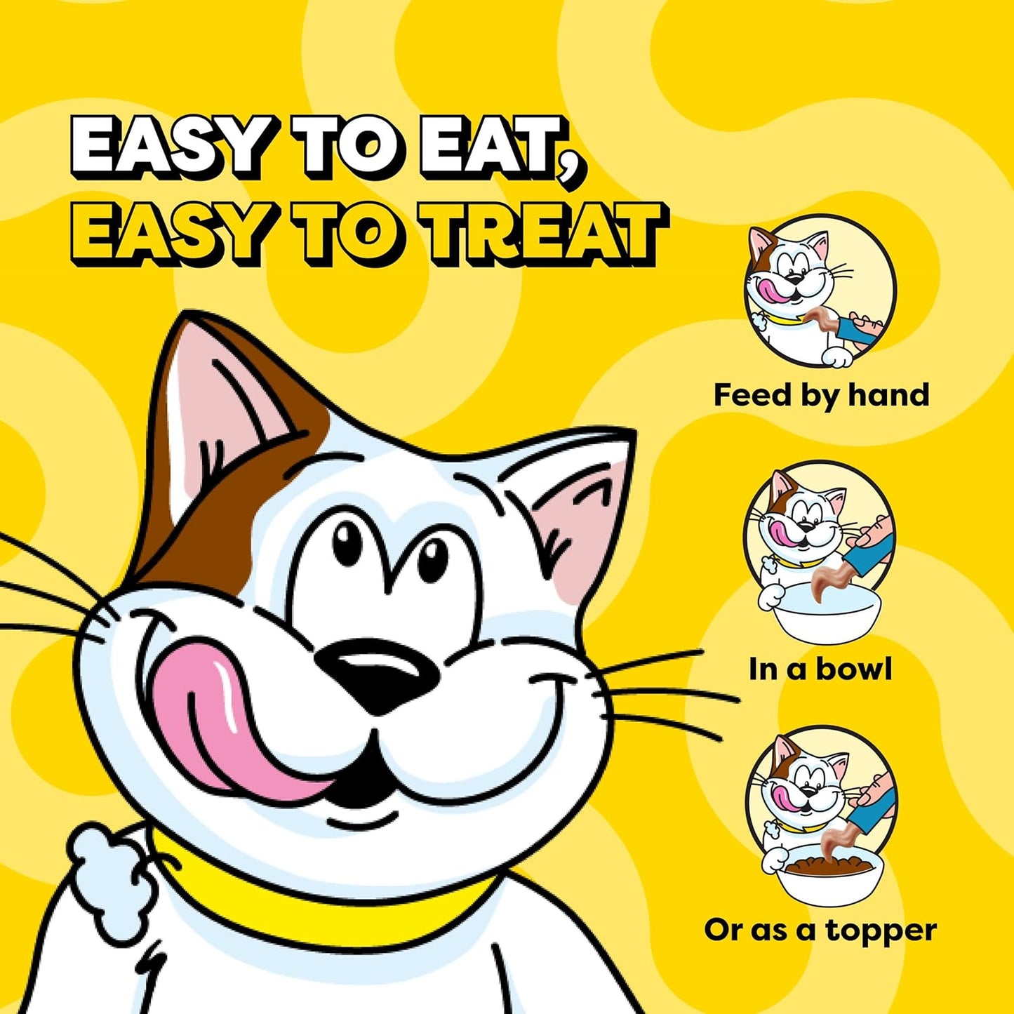 Creamy Puree Squeezable Lickable Cat Treats, Wet Cat Treats with Tuna, 0.42 Oz. Tubes, 4 Count, Pack of 11 (44 Total)