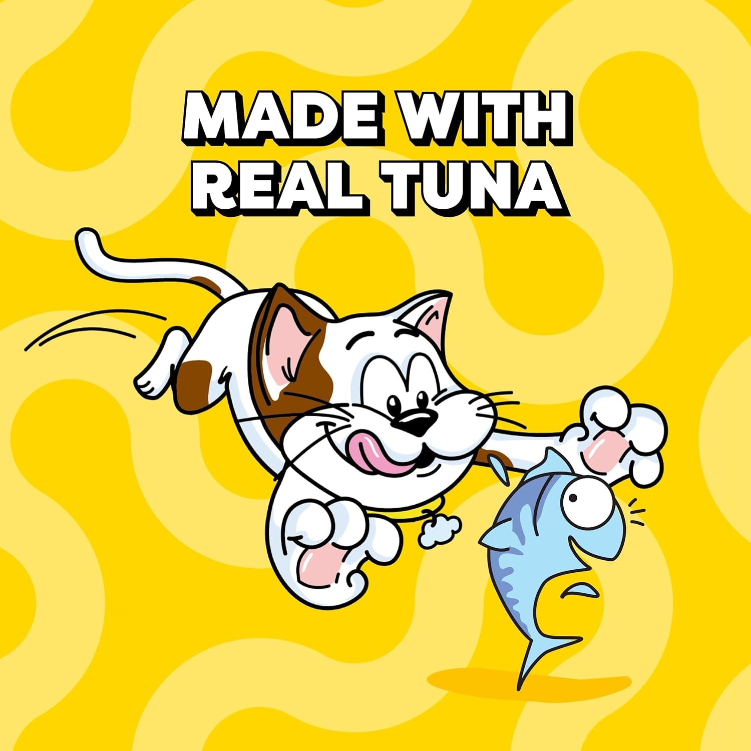 Creamy Puree Squeezable Lickable Cat Treats, Wet Cat Treats with Tuna, 0.42 Oz. Tubes, 4 Count, Pack of 11 (44 Total)